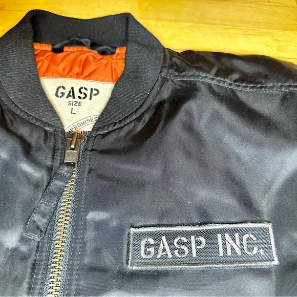 GASP Utility Jacket, Black. - Picture 4 of 8